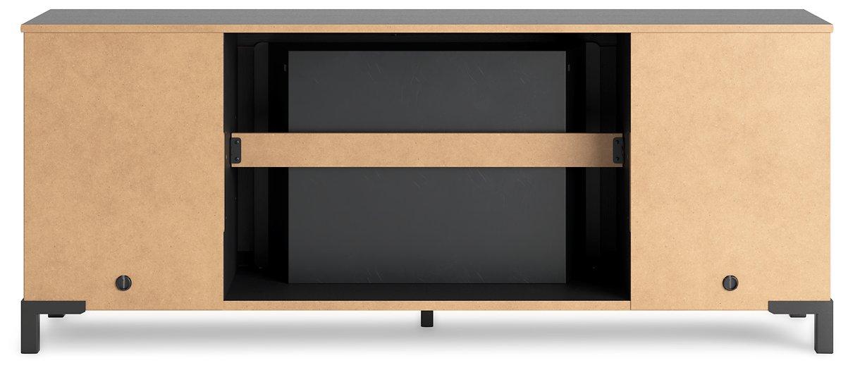 Cayberry 60" TV Stand with Electric Fireplace - Home And Beyond