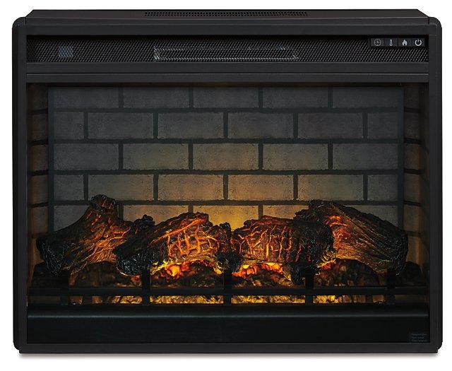 Entertainment Accessories Electric Infrared Fireplace Insert - Home And Beyond