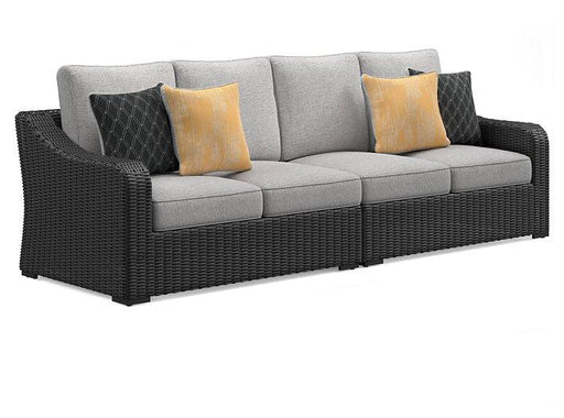 Beachcroft 2-Piece Outdoor Loveseat with Cushion - Home And Beyond