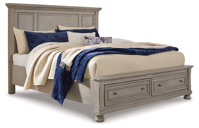 Lettner Panel Storage bed