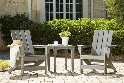 Visola Outdoor Adirondack Chair Set with End Table - Home And Beyond