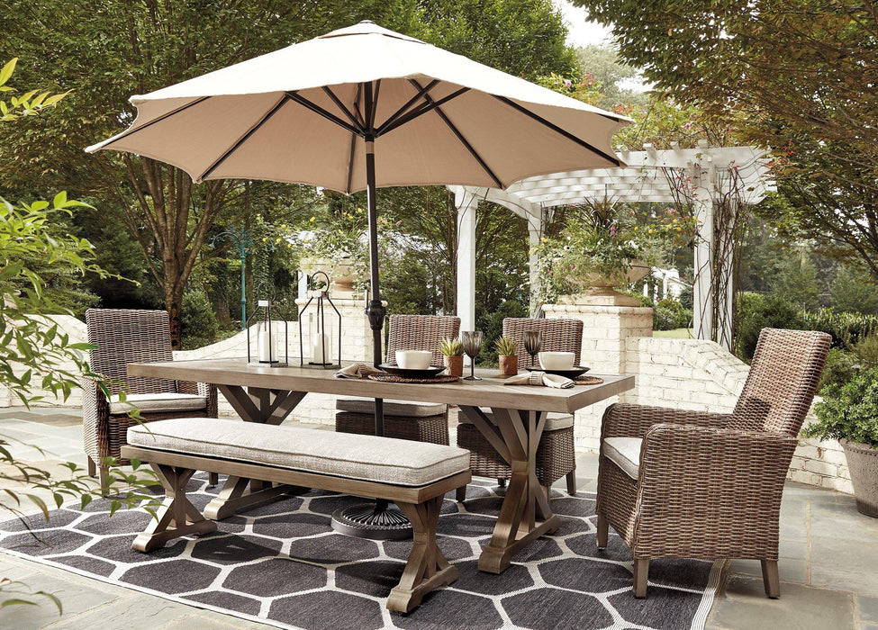 Beachcroft Outdoor Dining Set - Home And Beyond