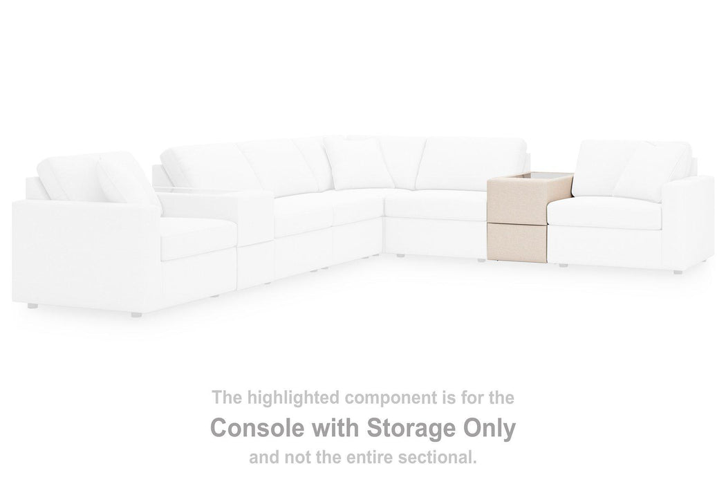 Modmax Balanced Sectional with Audio and Storage Consoles - Home And Beyond