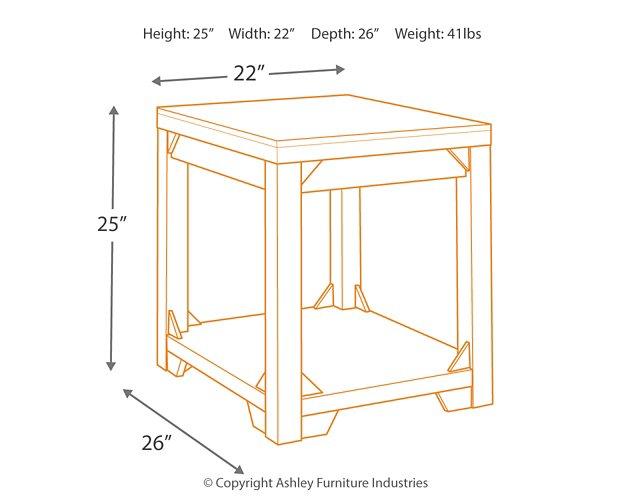 Fregine End Table