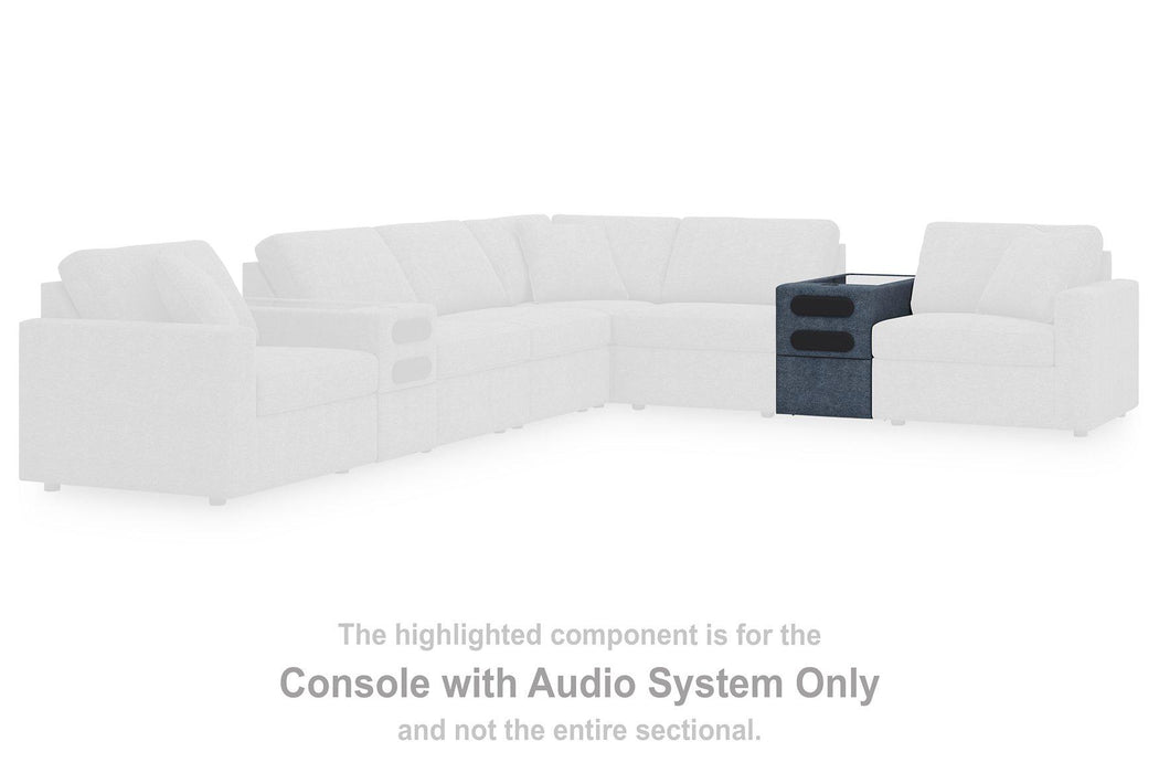 Modmax Balanced Sectional with Audio and Storage Consoles - Home And Beyond