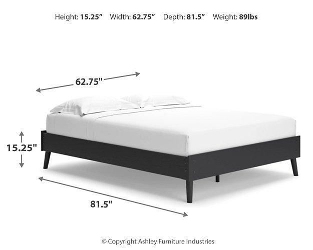 Charlang Bed and Mattress Set