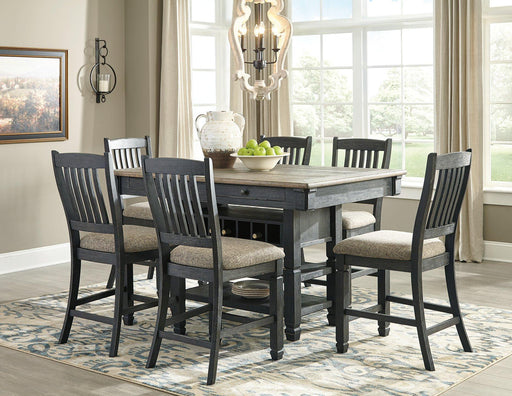 Tyler Creek Counter Height Dining Set - Home And Beyond