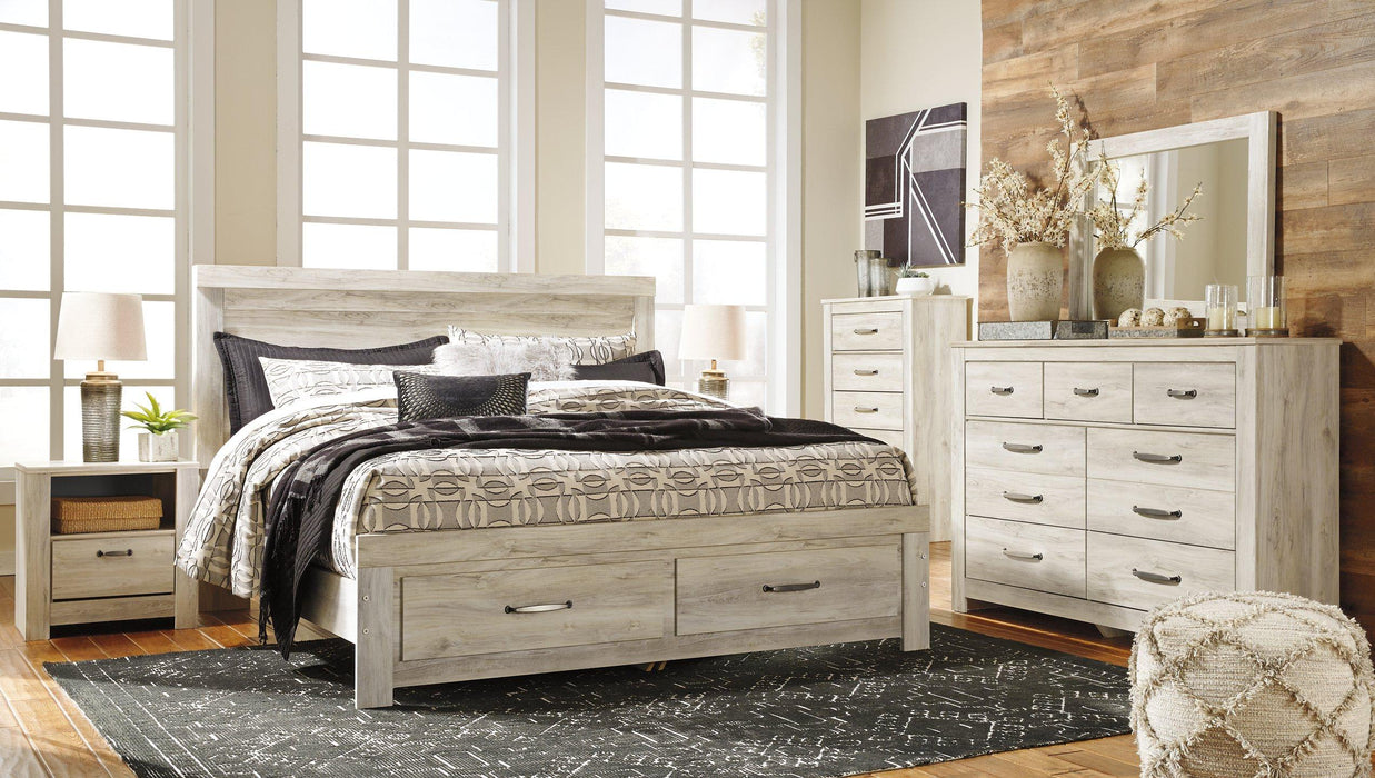 Bellaby Bed with 2 Storage Drawers - Home And Beyond