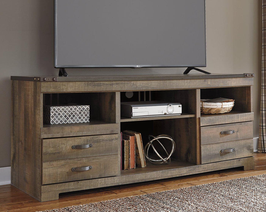 Trinell 63" TV Stand with Electric Fireplace