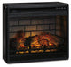 Entertainment Accessories Electric Infrared Fireplace Insert - Home And Beyond