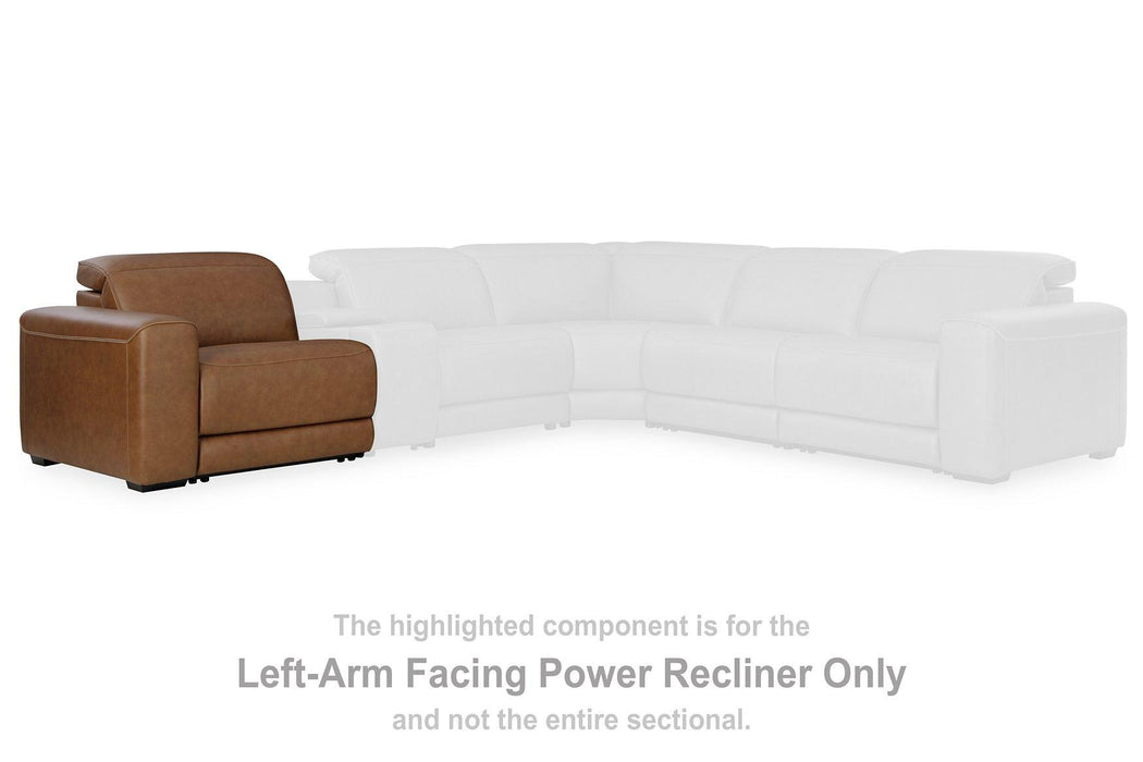 Magic Man 5-Piece Power Reclining Sectional - Home And Beyond