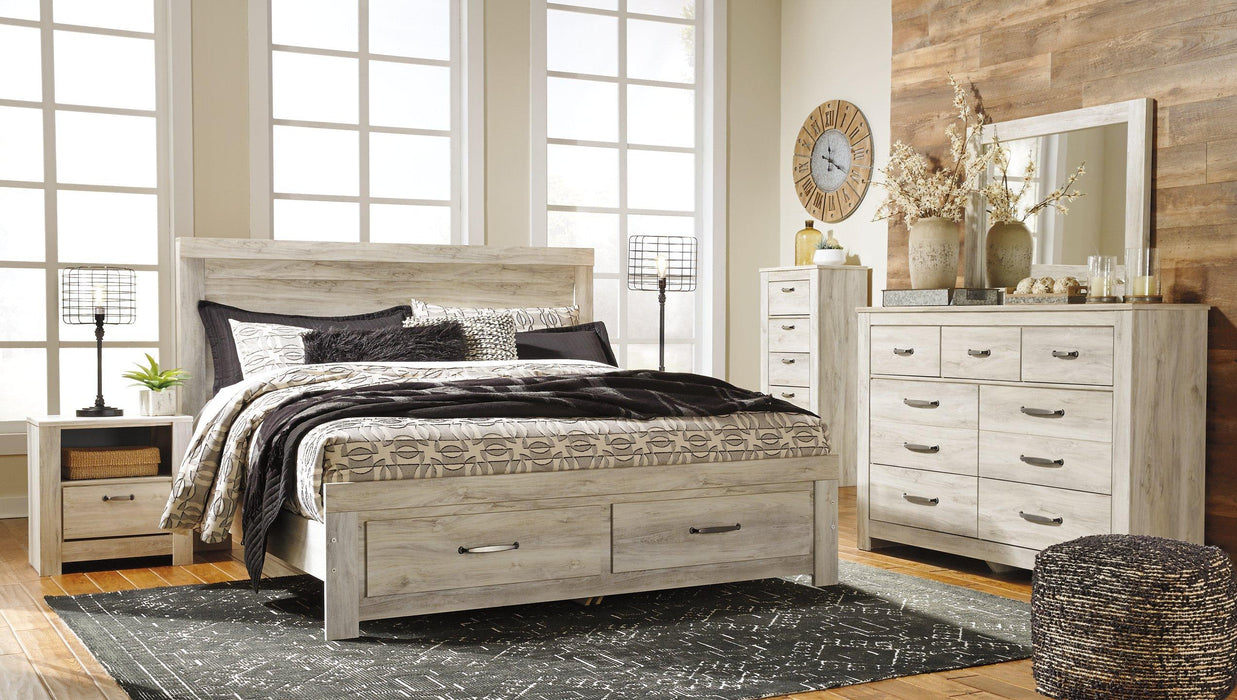 Bellaby Bed with 2 Storage Drawers - Home And Beyond