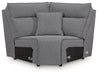 Modmax Reclining Sectional with Console - Home And Beyond