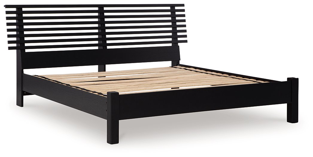 Danziar Slat Bed - Home And Beyond