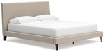 Cielden Upholstered Bed with Roll Slats - Home And Beyond
