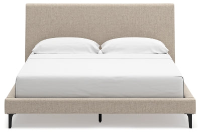Cielden Upholstered Bed with Roll Slats - Home And Beyond