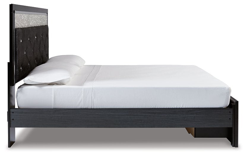 Kaydell Upholstered Panel Storage Bed - Home And Beyond