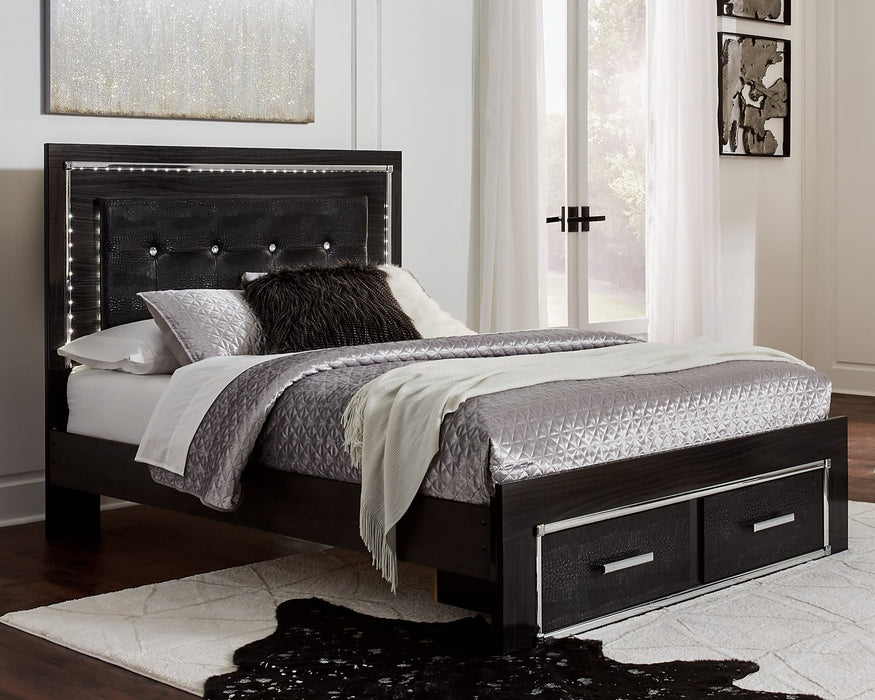 Kaydell Bed with Storage - Home And Beyond