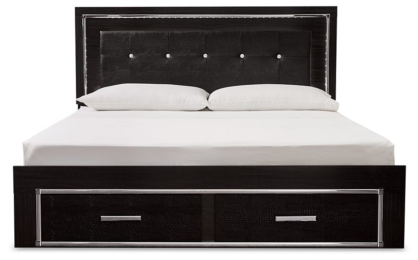 Kaydell Bed with Storage - Home And Beyond