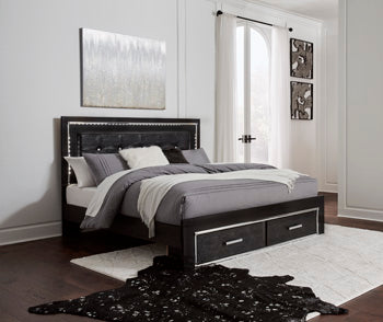 Kaydell Bed with Storage - Home And Beyond