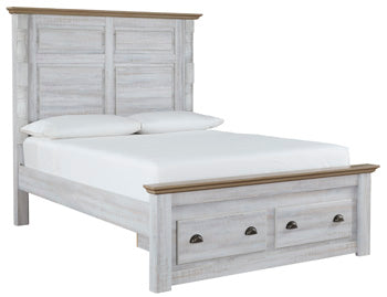 Haven Bay Panel Storage Bed - Home And Beyond