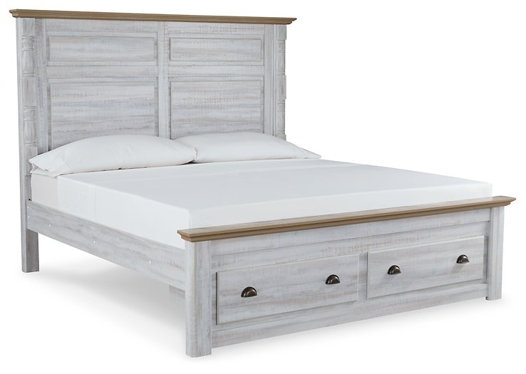 Haven Bay Panel Storage Bed - Home And Beyond