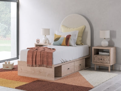 Arloster Upholstered Bed - Home And Beyond