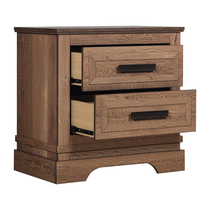 Coventry Hall Nightstand-Pecan