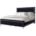 Ava 6/6 Ek Headboard, Footboard & Slat Kit-Ebony
