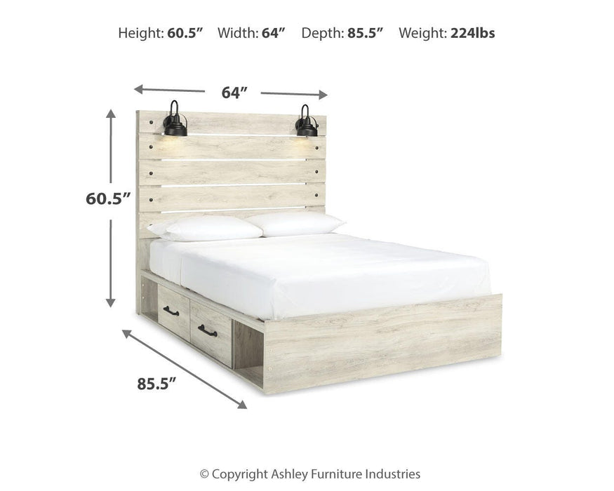 Cambeck Bed with 2 Storage Drawers - Home And Beyond