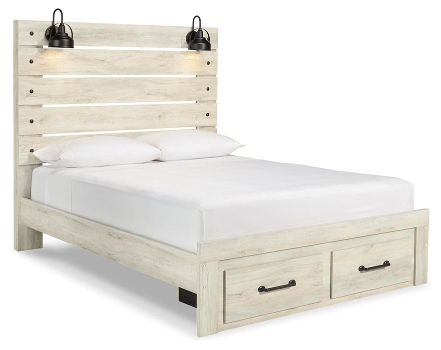 Cambeck Bed with 2 Storage Drawers - Home And Beyond