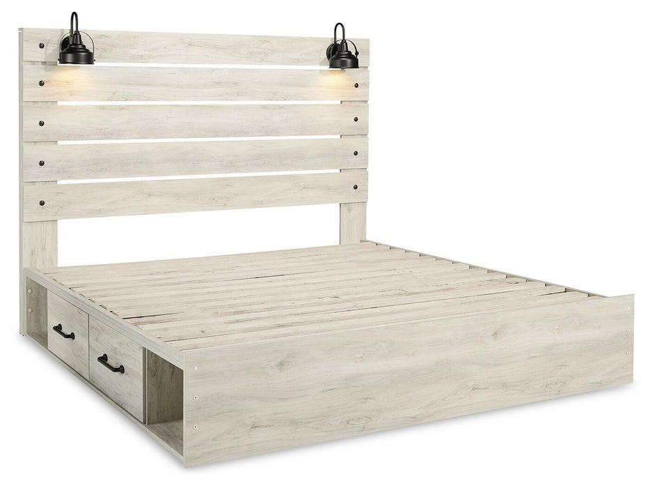 Cambeck Bed with 2 Storage Drawers - Home And Beyond