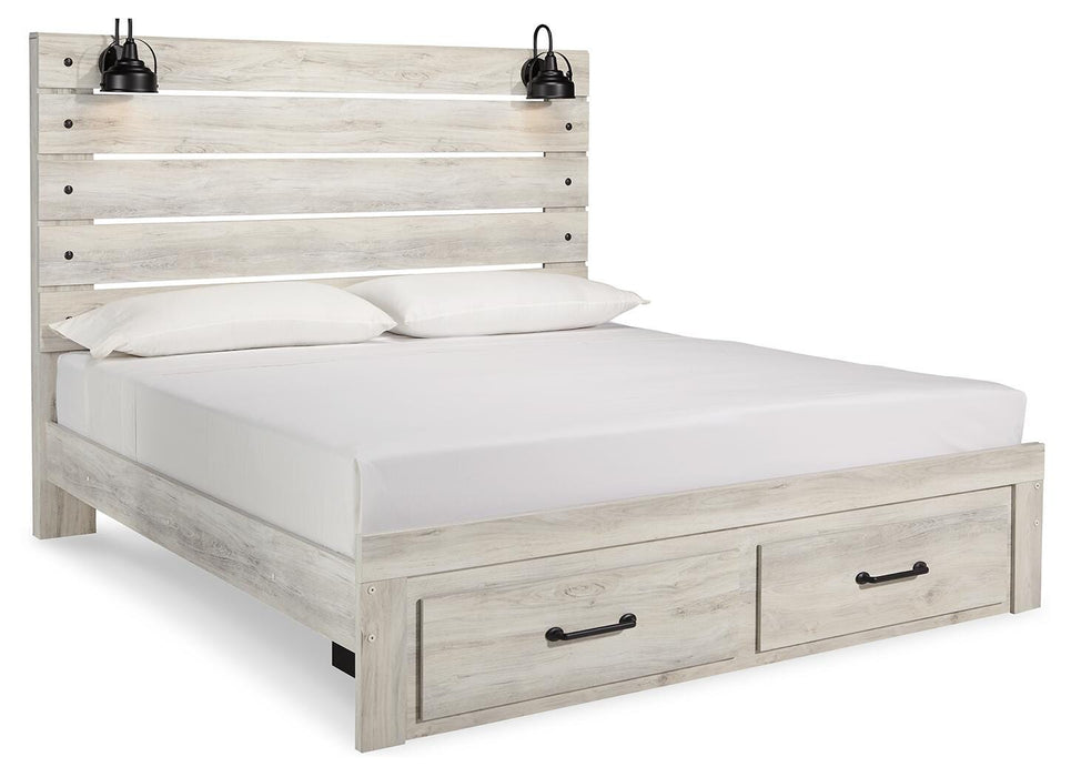 Cambeck Bed with 2 Storage Drawers - Home And Beyond