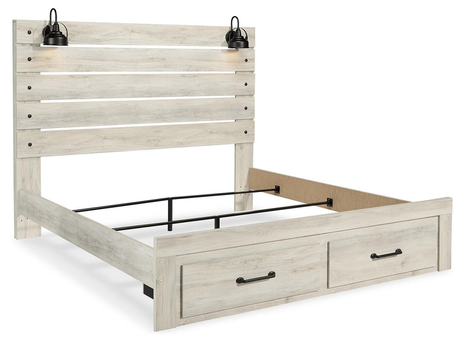 Cambeck Bed with 2 Storage Drawers - Home And Beyond