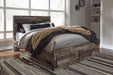 Derekson Bed with 2 Side Storage - Home And Beyond