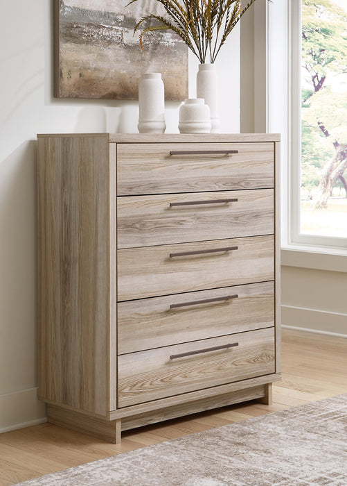 Hasbrick Wide Chest of Drawers - Home And Beyond