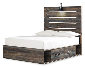 Drystan Bed with 4 Storage Drawers - Home And Beyond