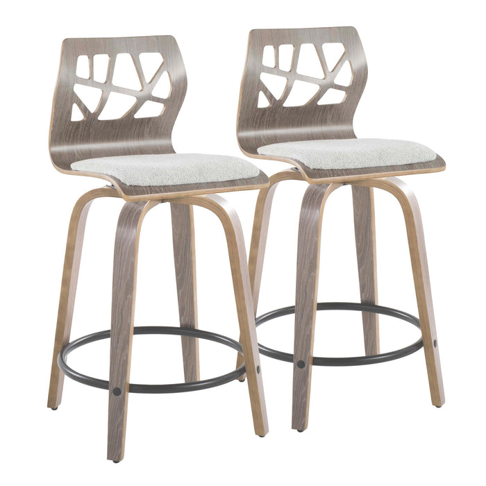 Folia 24" Fixed-Height Barstool - Set of 2 image