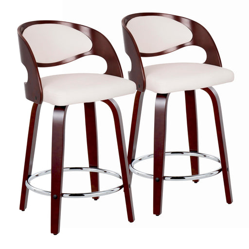 Pino 24" Fixed-Height Barstool - Set of 2 image