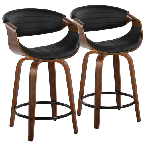 Symphony 24" Fixed-Height Counter Stool - Set of 2 image