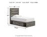 Graystorm Bed with Storage - Home And Beyond