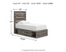 Graystorm Bed with Storage - Home And Beyond