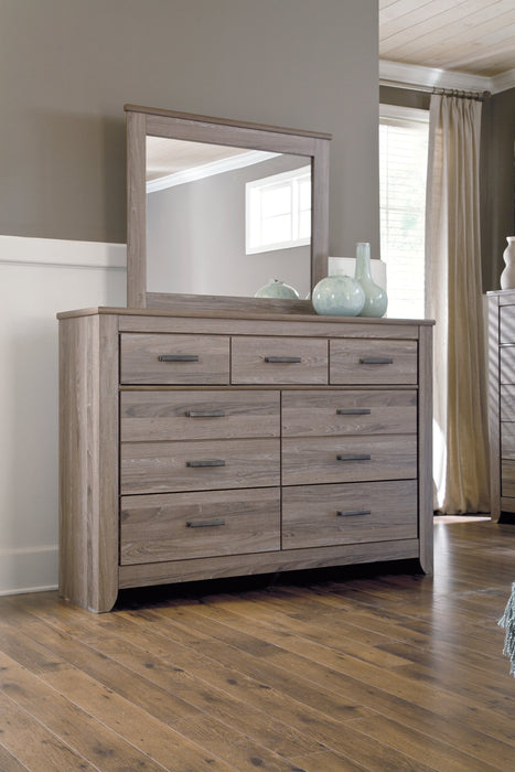 Zelen Dresser and Mirror - Home And Beyond