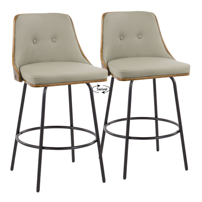 Gianna Fixed Height Counter Stool - Set of 2 image