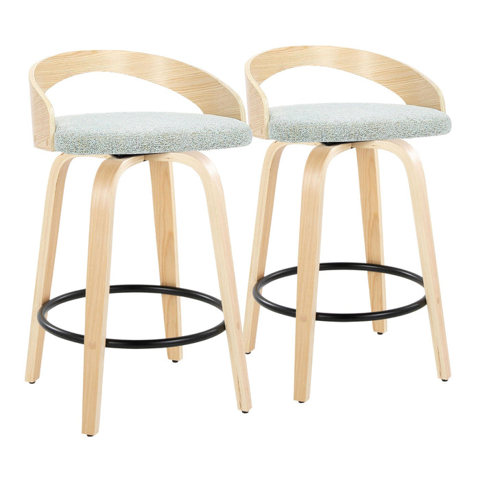 Grotto 26" Fixed-Height Counter Stool - Set of 2 image