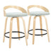 Grotto 26" Fixed-Height Counter Stool - Set of 2 image