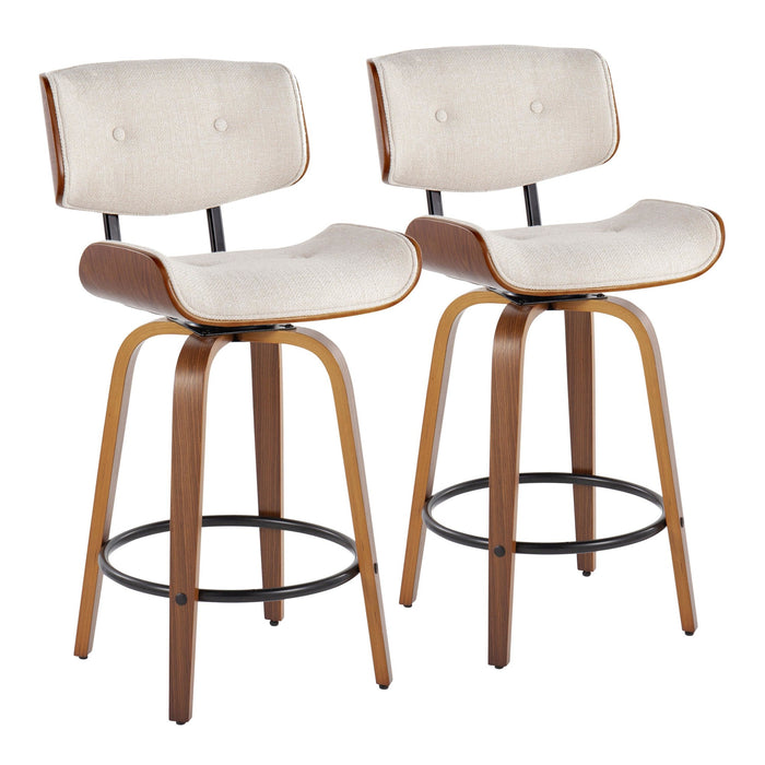 Lombardi 26" Fixed-Height Counter Stool - Set of 2 image