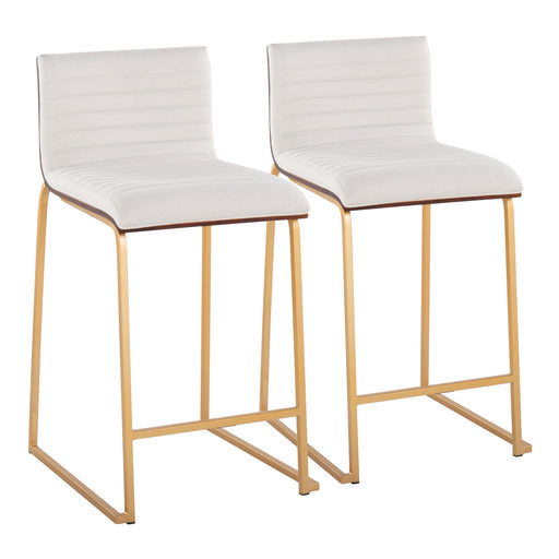 Mason Mara 26" Fixed-Height Counter Stool - Set of 2 image