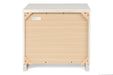 Sapphire Nightstand-White