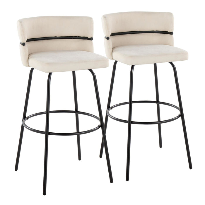 Cinch Claire 30" Fixed-Height Barstool - Set of 2 image